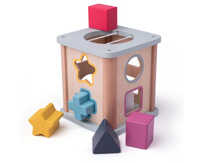 Wooden shape sorter