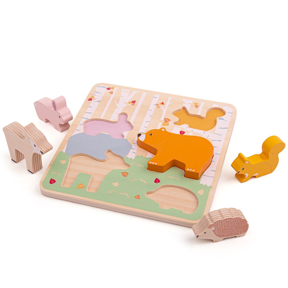 Woodland animals chunky puzzle