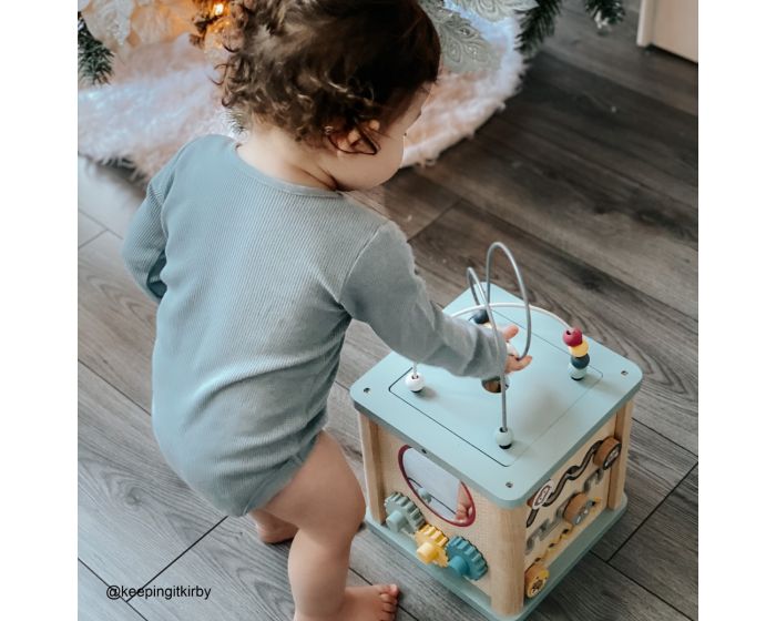 Toddler activity cube