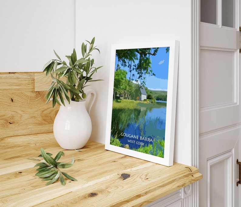 Print of Gougane Barra, West Cork - Art Print