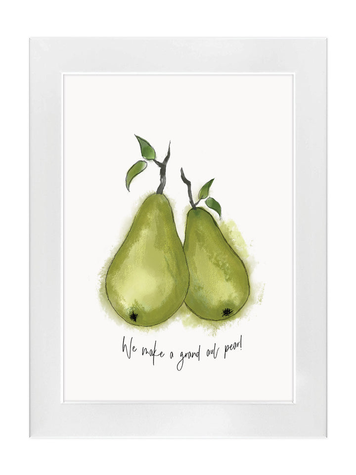 'Grand auld Pear' Art Print