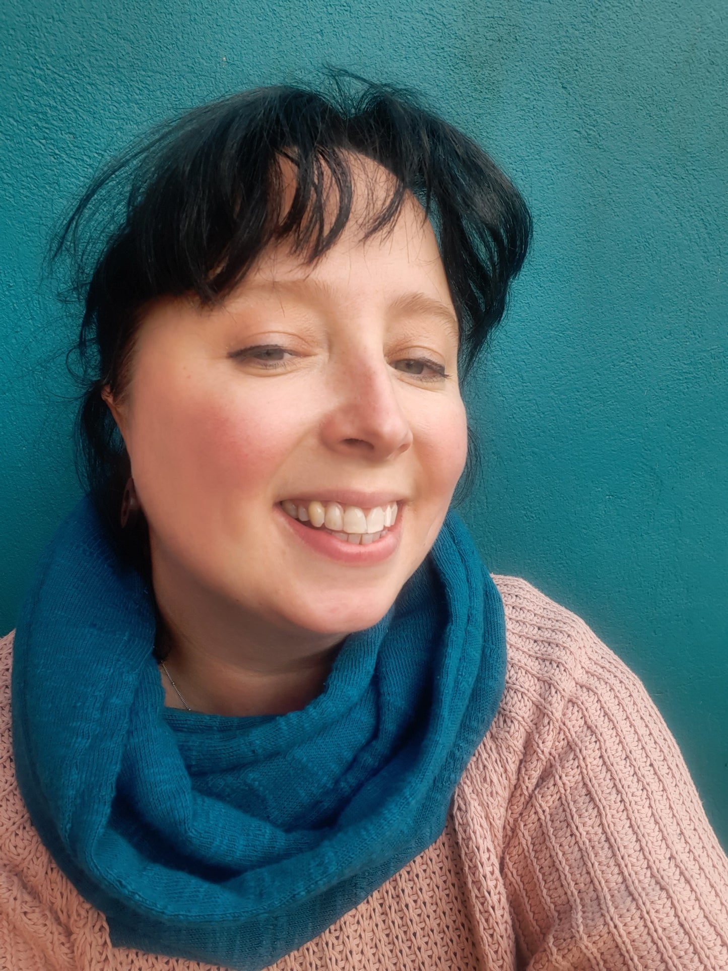 The Good Scarf - Petrol blue