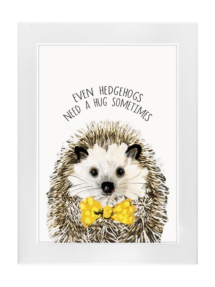 Hedgehog Art Print