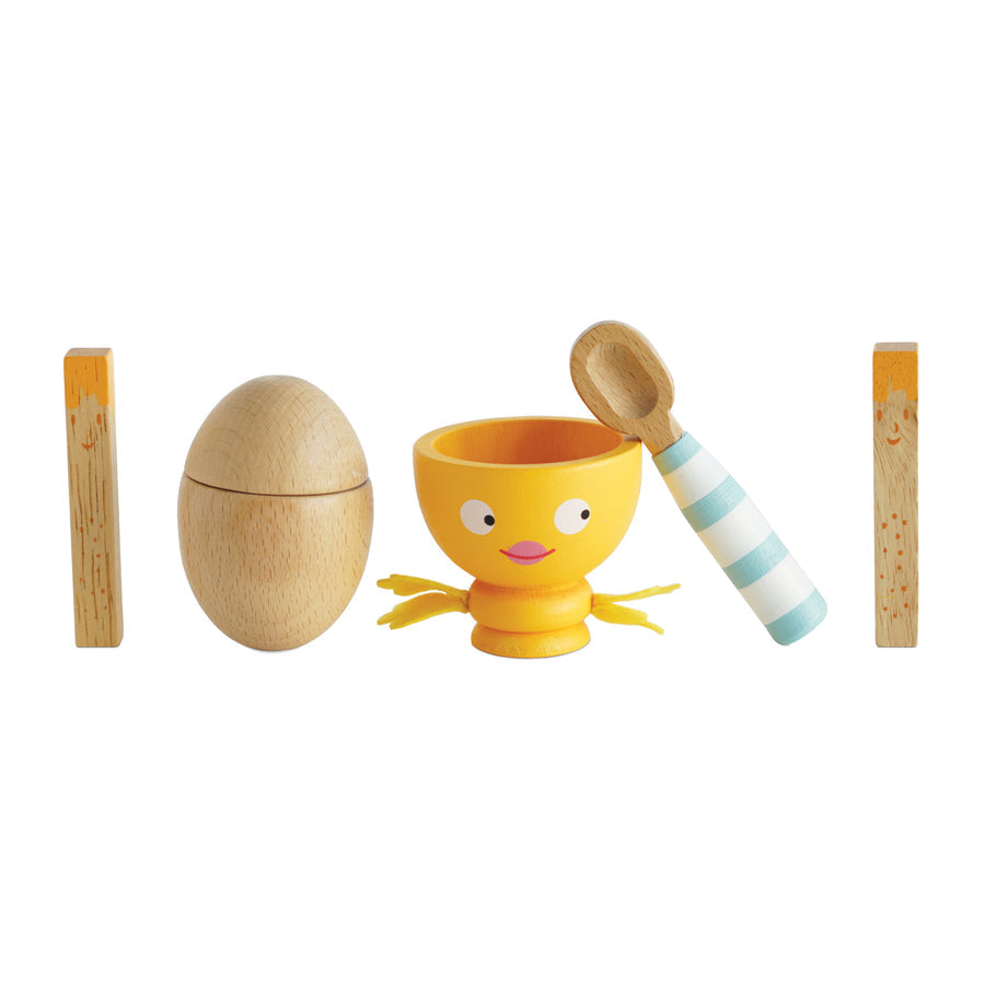 Egg cup toy set