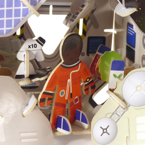 Play Press Space Station Build & Play set