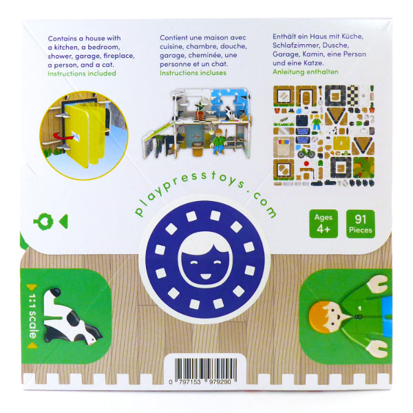 Play Press Eco-house Playset