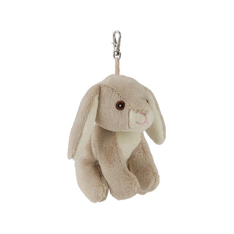 Bunny rabbit Bag Charm (made from recycled plastic)