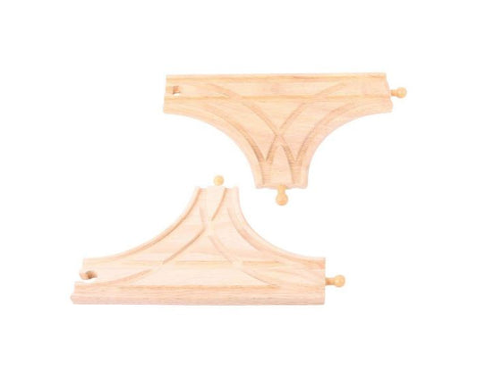 T-junctions railway tracks (pack of 2)