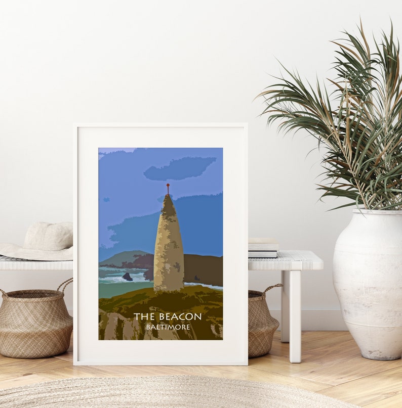 The Beacon, Baltimore print - Art Print