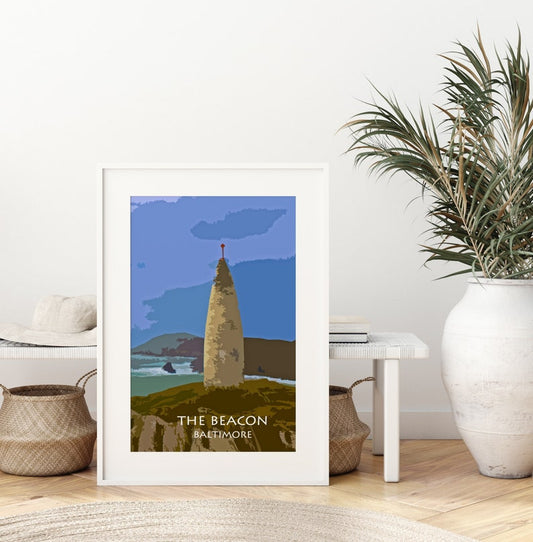The Beacon, Baltimore print - Art Print