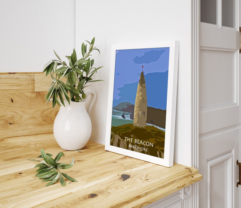 The Beacon, Baltimore print - Art Print