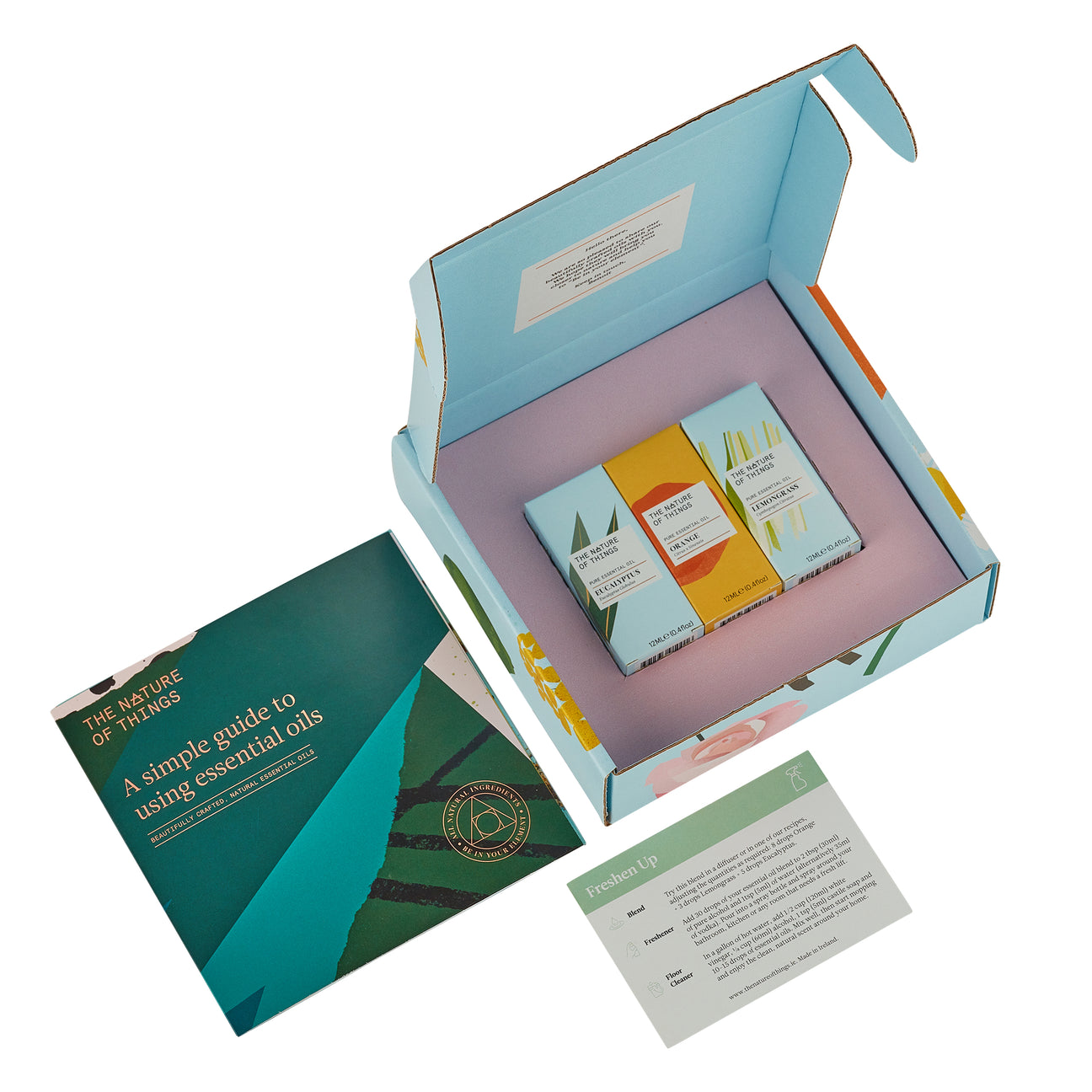 'Freshen up' Essential oil gift set