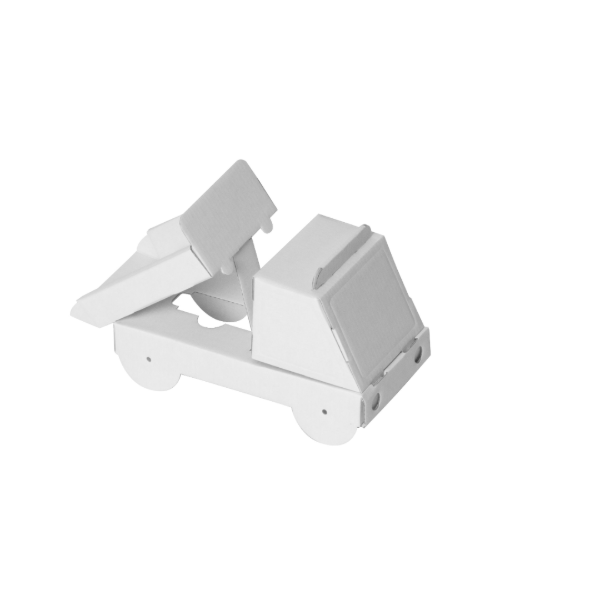 3D Colour-in Dump Truck