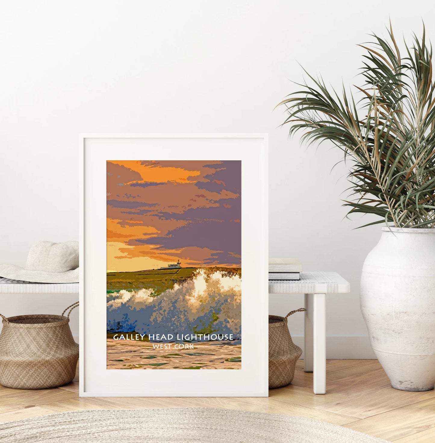 Galley Head Lighthouse, West Cork - Art Print