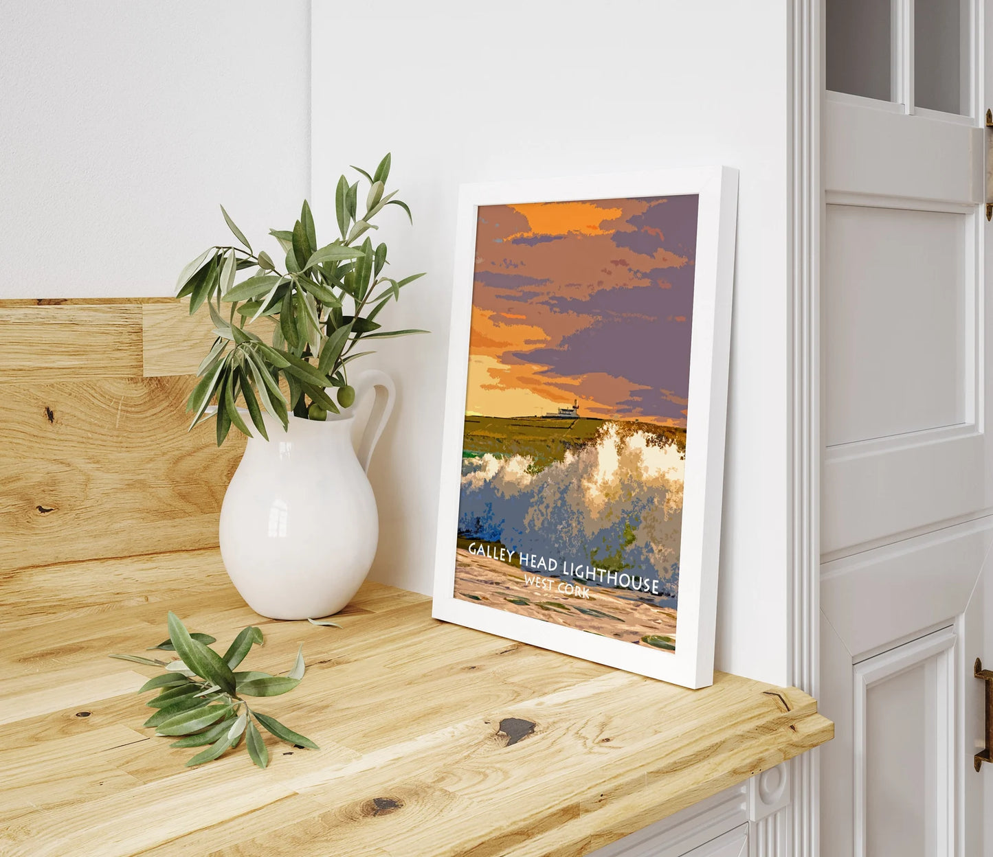 Galley Head Lighthouse, West Cork - Art Print