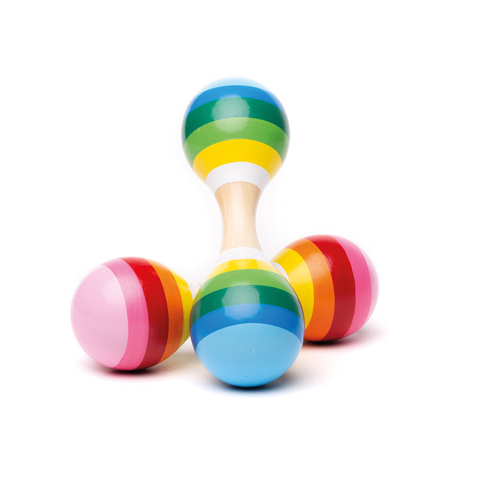 Twin maraca