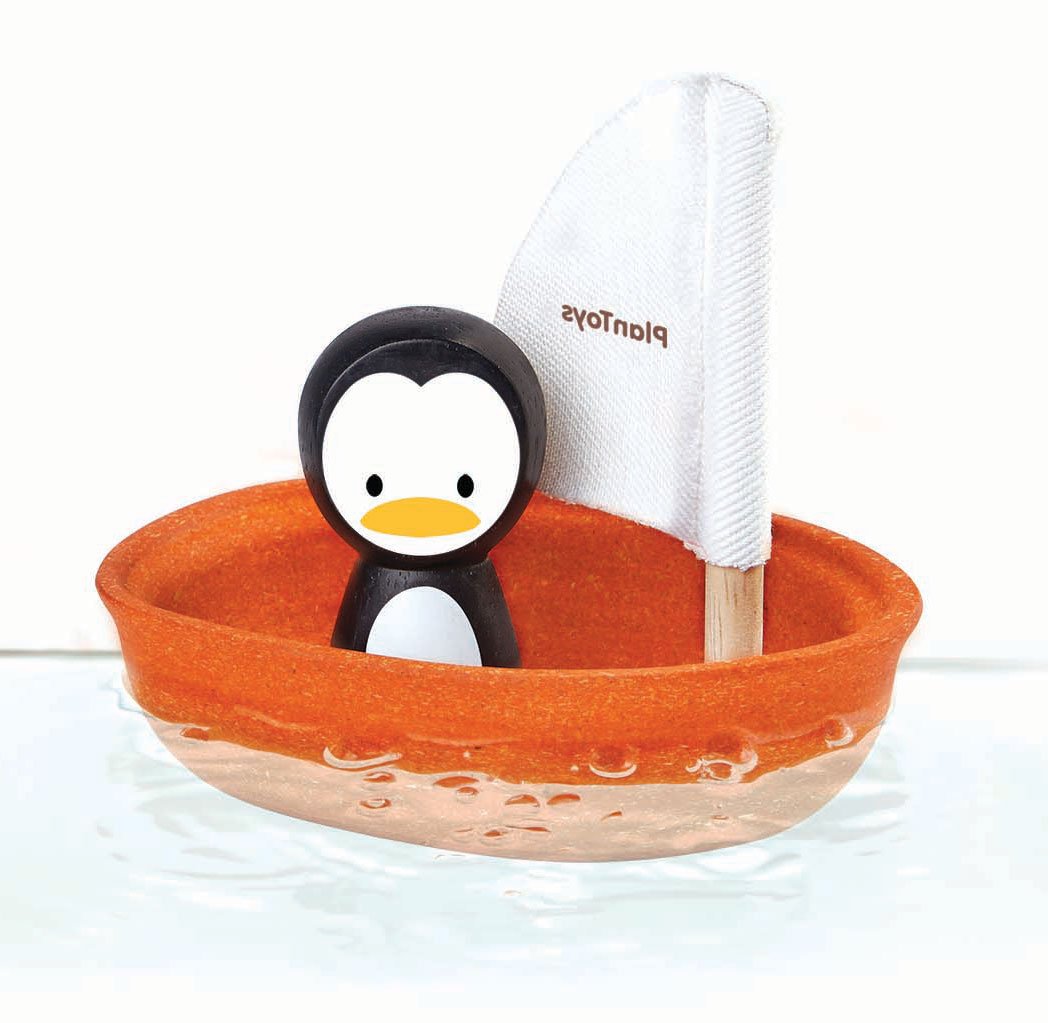 Penguin sailing boat
