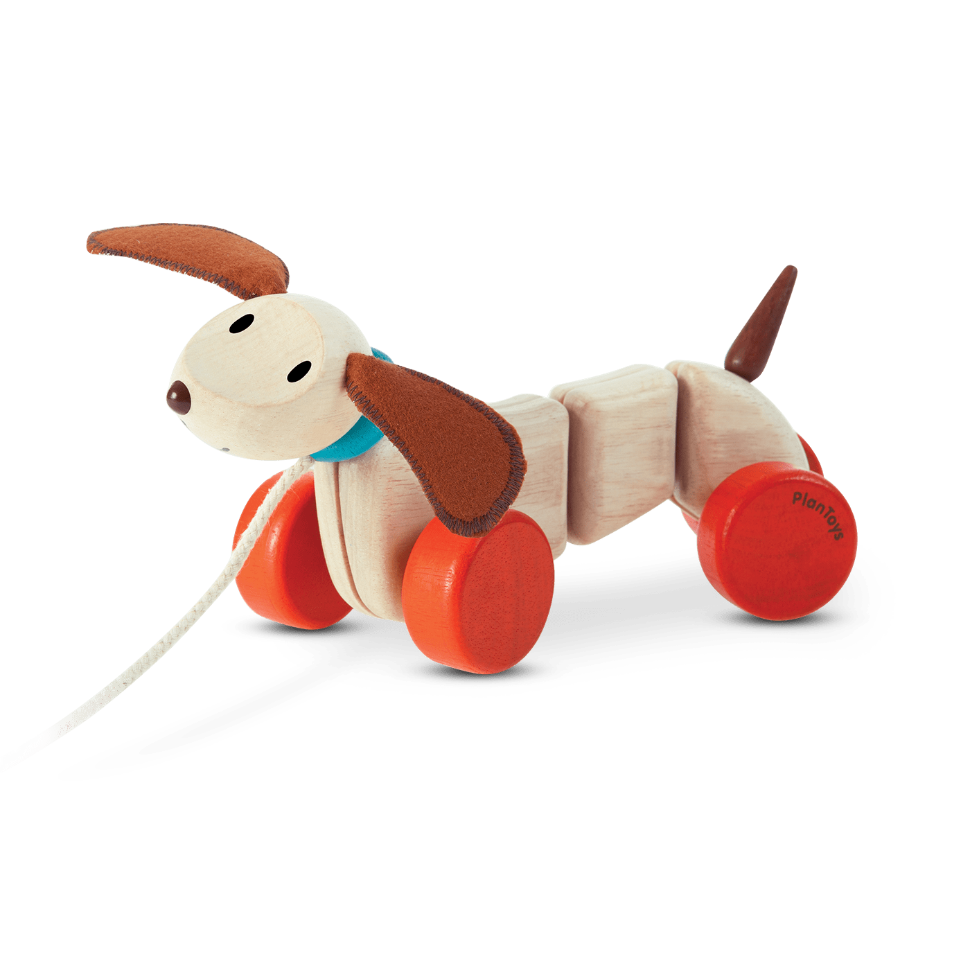 Pull along puppy