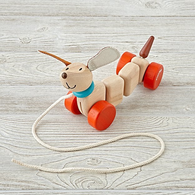 Pull along puppy