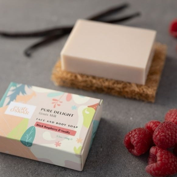 'Pure Delight' - Goats Milk - face & body soap