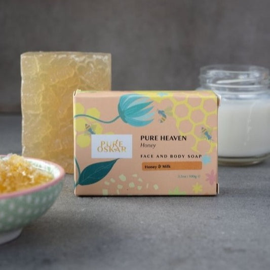 'Pure Heaven' - Honey - face & body soap