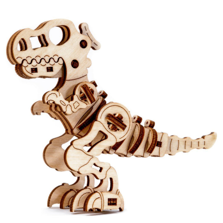 Wooden model T-Rex