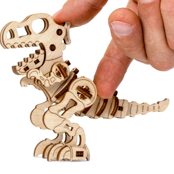 Wooden model T-Rex