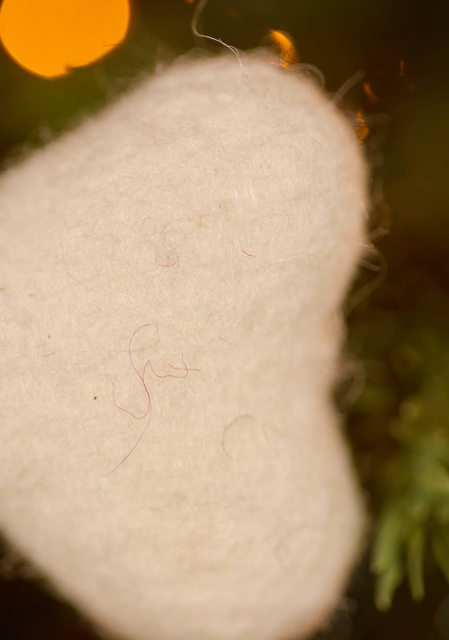 Felt Woof Bone Decoration