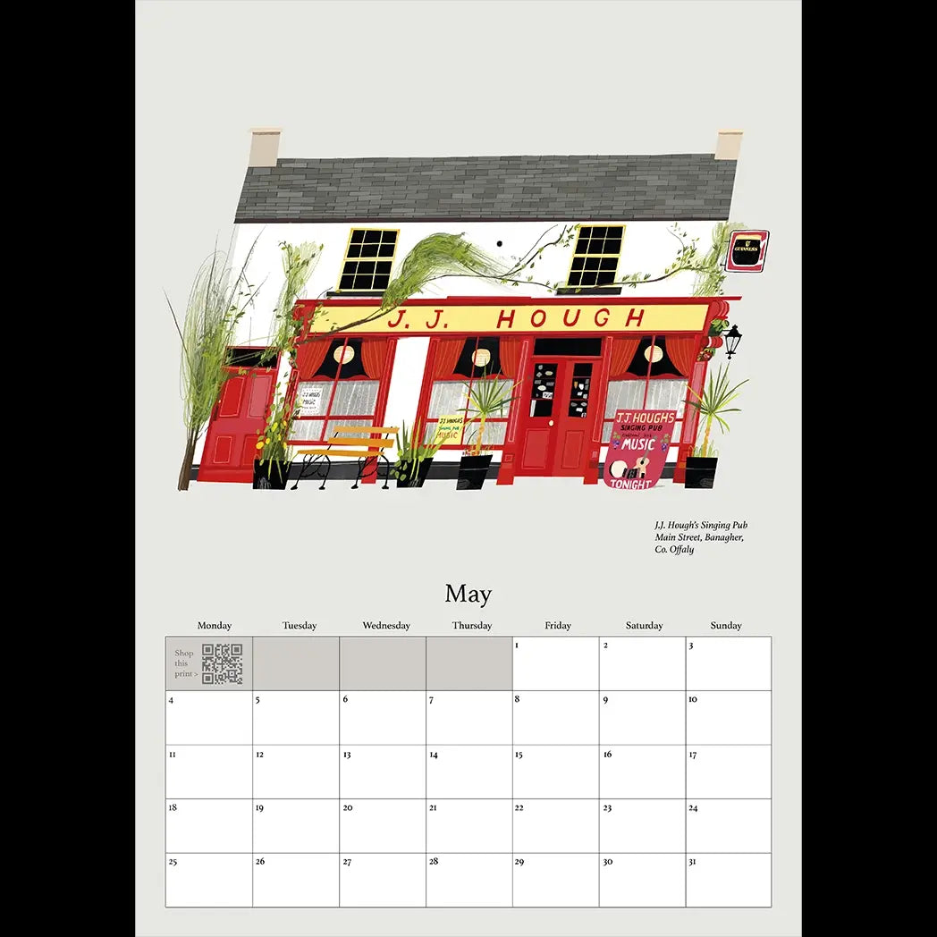 Pubs Of Ireland 2026 Calendar
