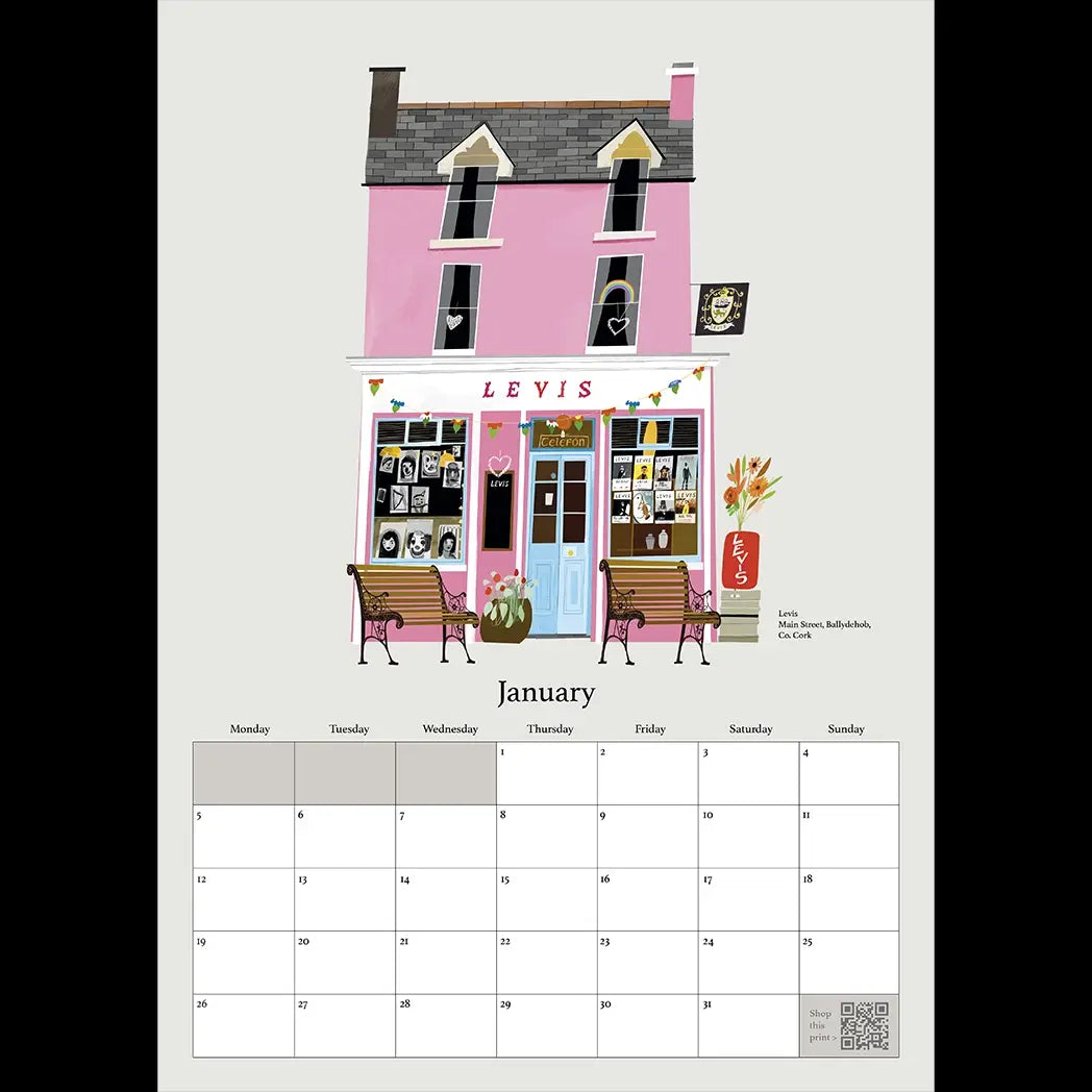 Pubs Of Ireland 2026 Calendar