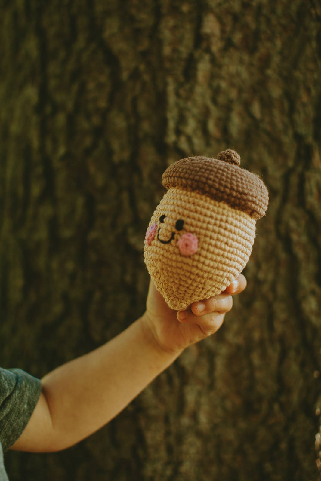 Baby Toy Friendly Acorn rattle