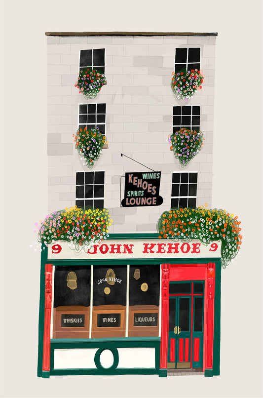 Kehoes Pub, Dublin, Ireland, Art Print
