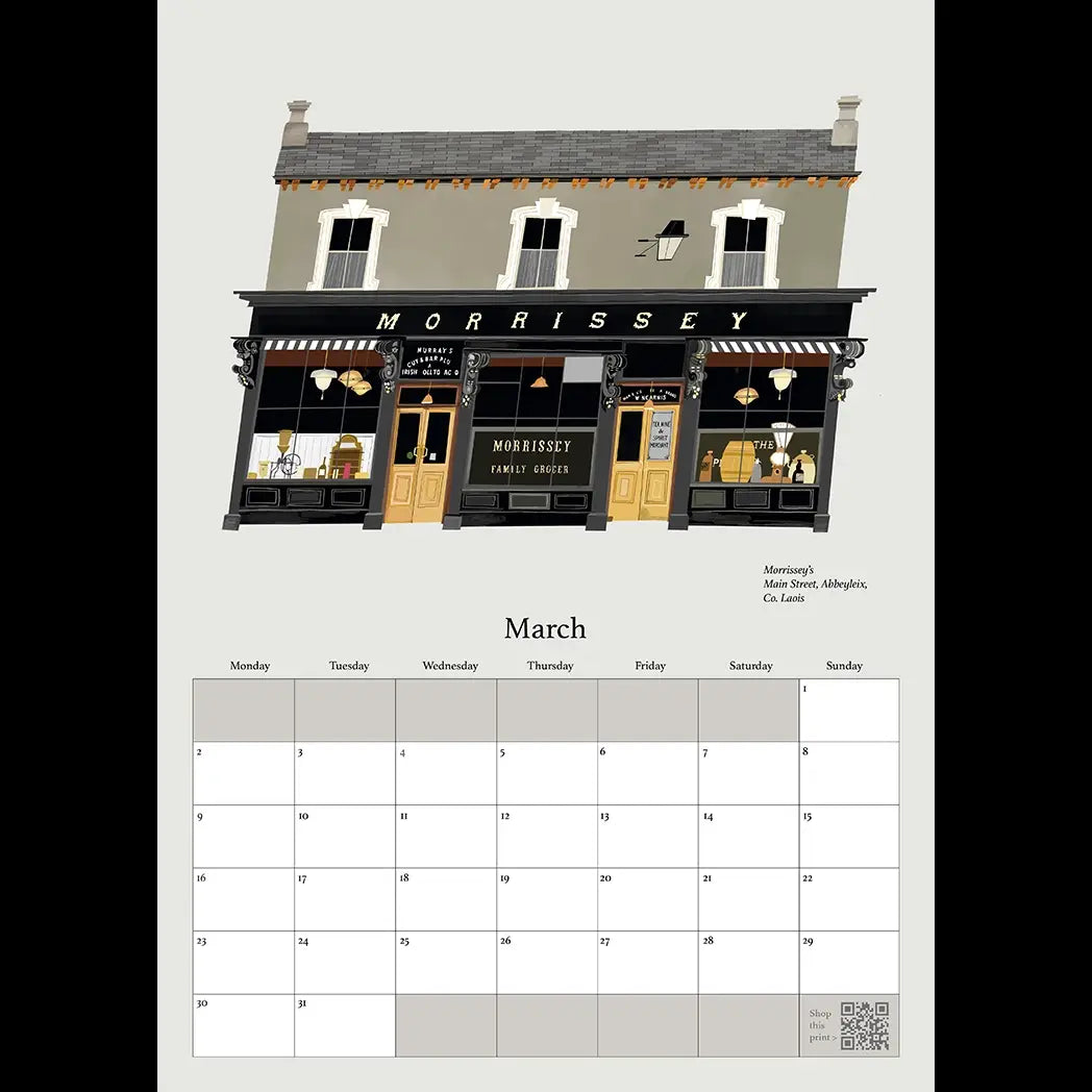 Pubs Of Ireland 2026 Calendar