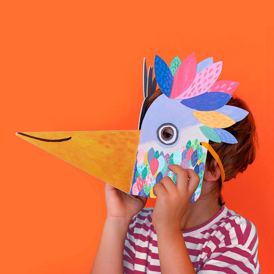 Be Wild! Bird Mask & Stickers Set
