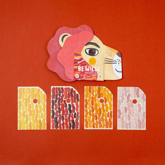 Be Wild! Lion Mask & Stickers Set
