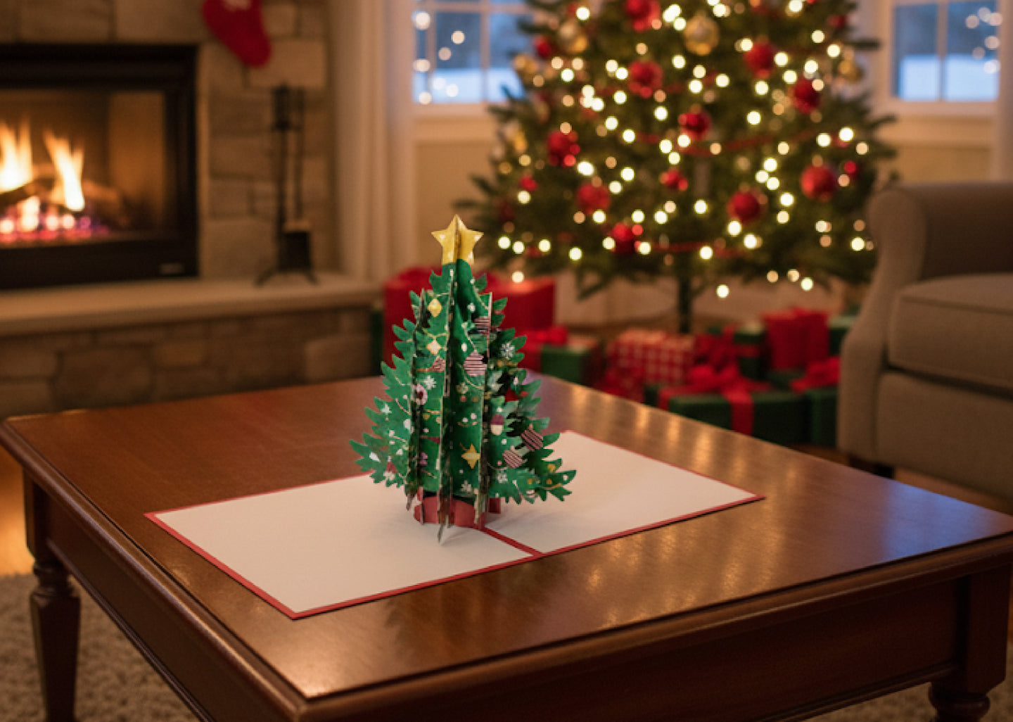 Christmas Tree Pop-up card