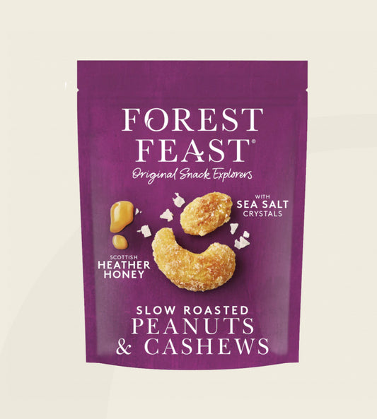 Forest Feast - Cashew & Peanuts glazed with Honey & Sea Salt  (Gluten Free)