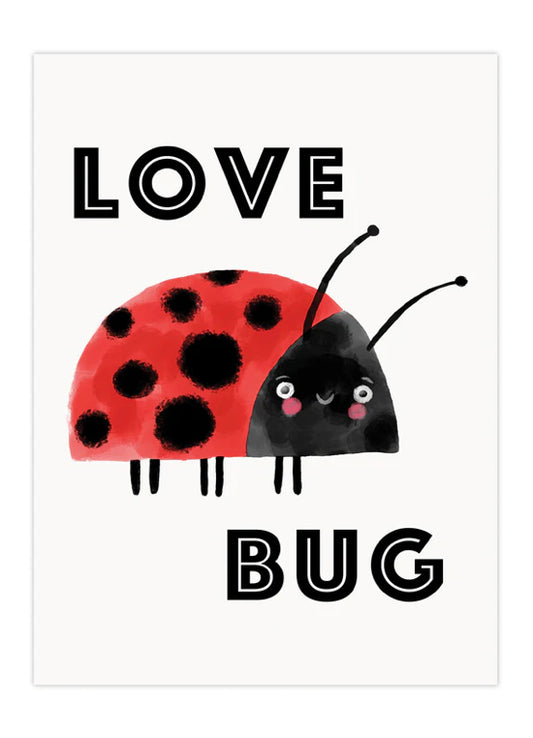 'Love Bug' Dusty Boy Art Print