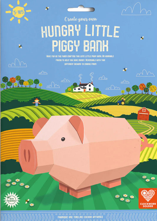 Create Your Own Hungry Little Piggy Bank