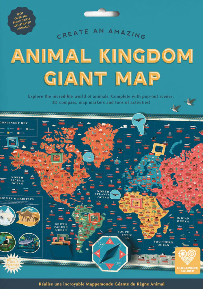 Create An Amazing Animal Kingdom Giant Map