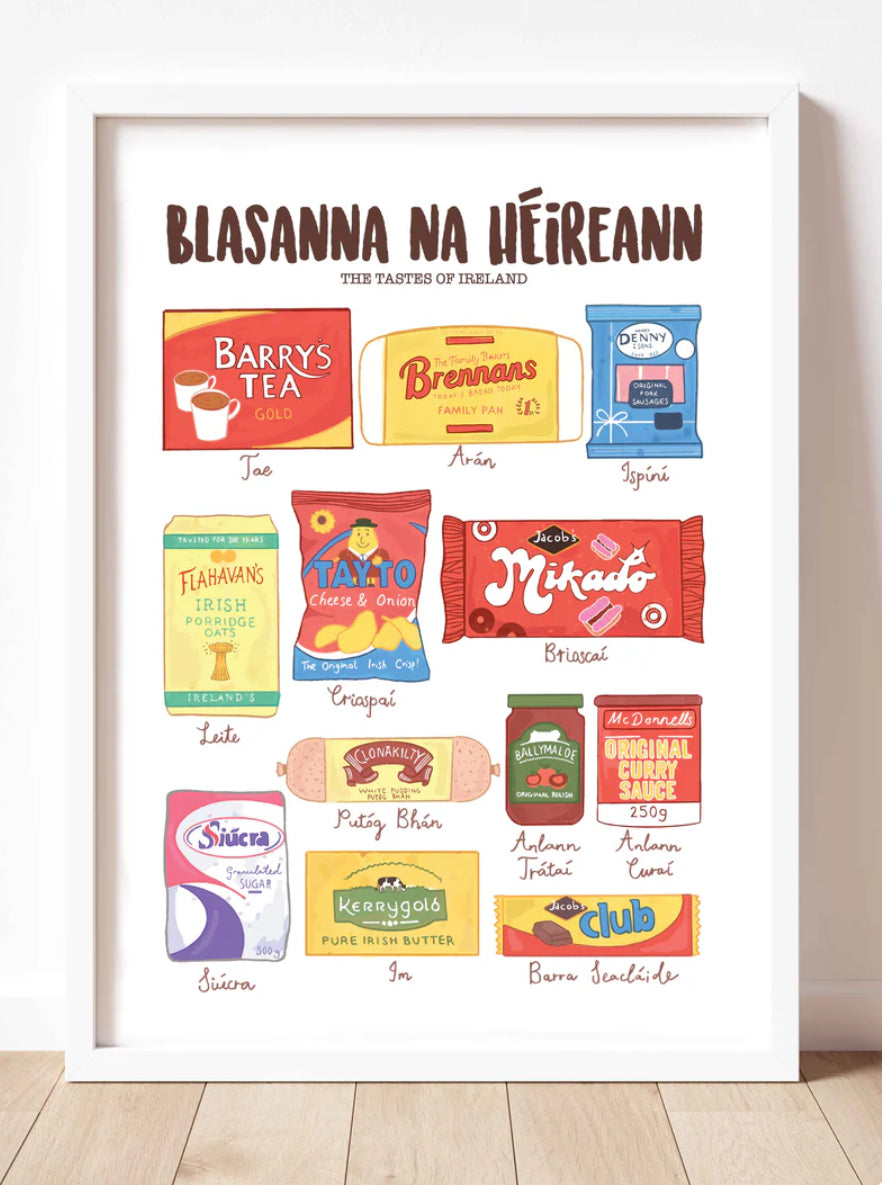 Irish Groceries Print - Prints of Ireland