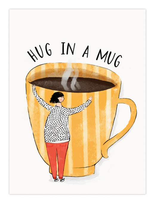 'Hug On A Mug' Dusty Boy Art Print