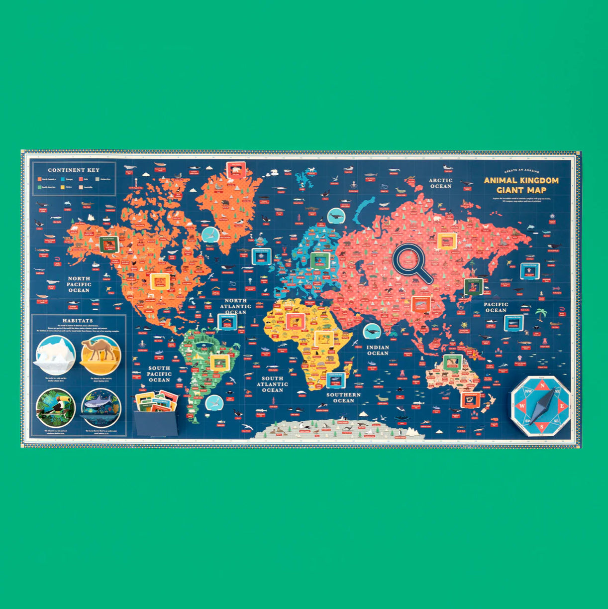 Create An Amazing Animal Kingdom Giant Map