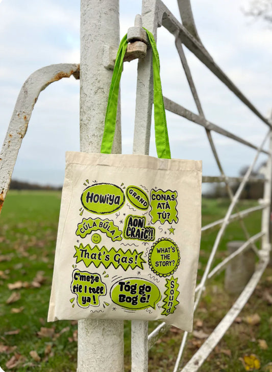 Irishisms Tote Bag - Prints of Ireland