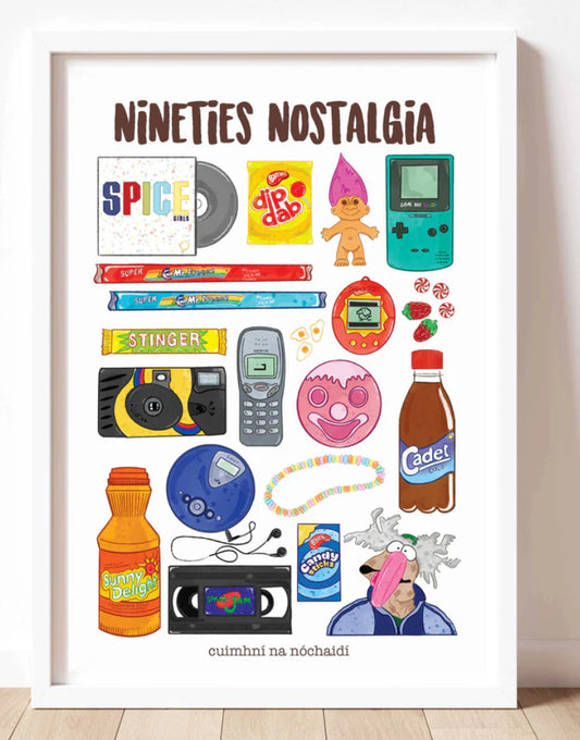 Nineties Nostalgia Print