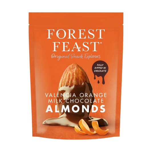 Forest Feast - Valencia Orange Milk Chocolate Almonds (Gluten Free)