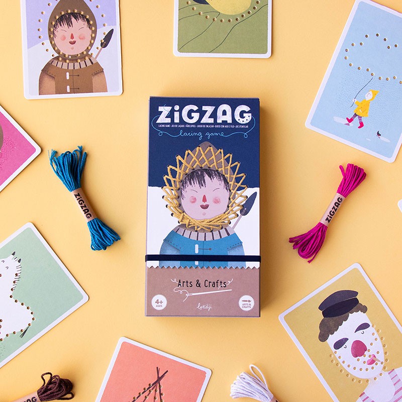 'Zig Zag' embroidery craft game