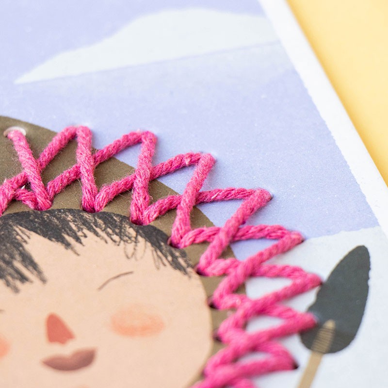 'Zig Zag' embroidery craft game