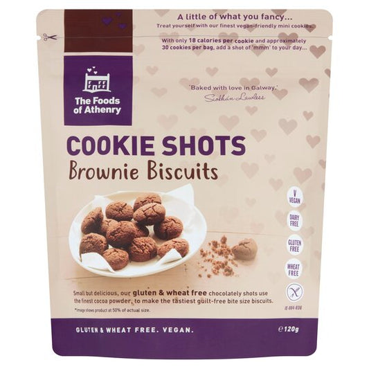 Cookie shots - Brownie biscuits (Gluten Free)