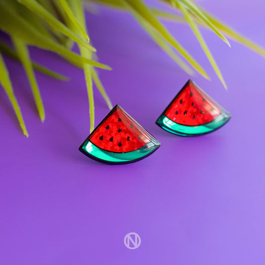 Watermelon Stud Earrings